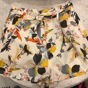 Cynthia Rowley Linen Shorts
